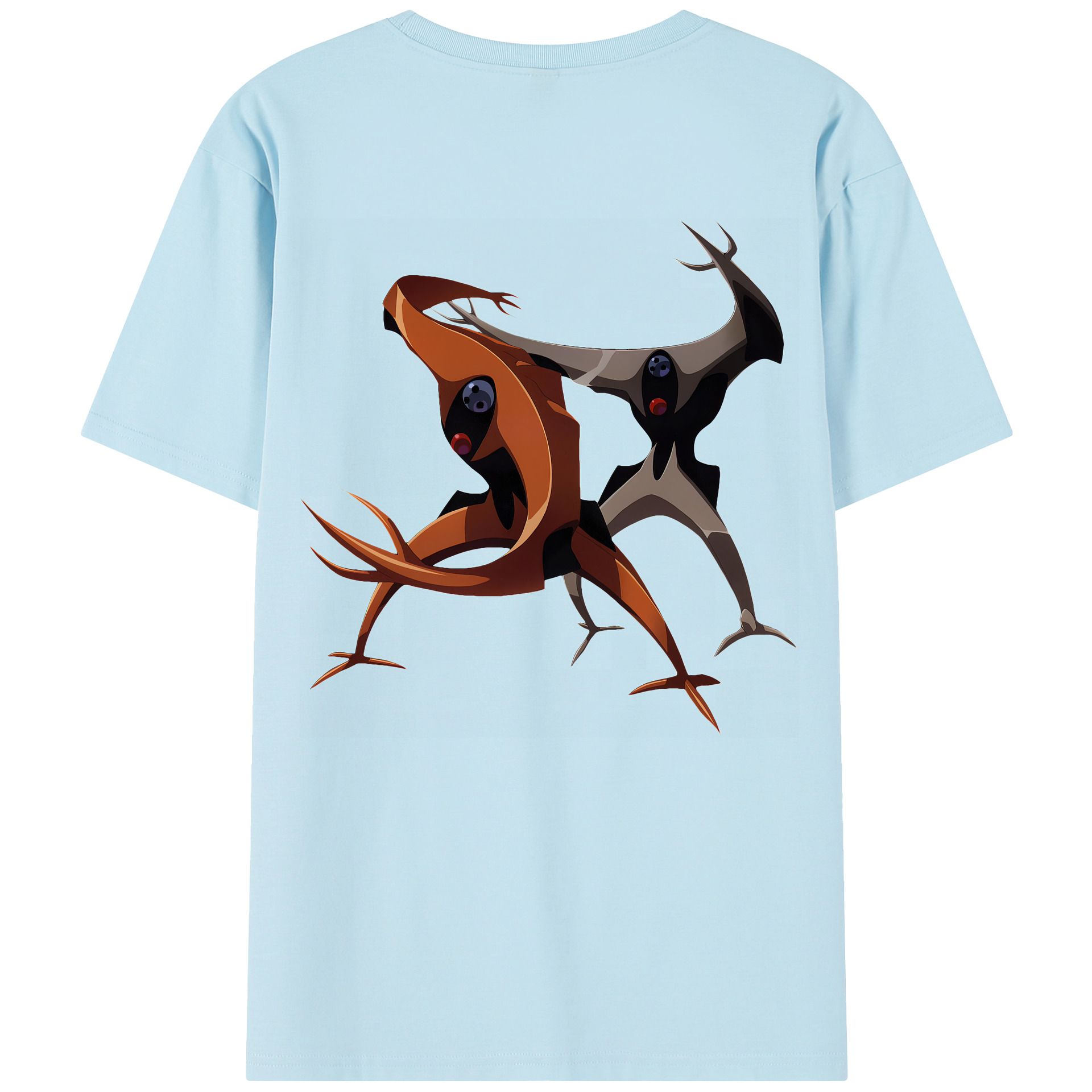 （画像用） EVA 新世紀エヴァンゲリオン 綿100％半袖Tシャツ（背面プリント）